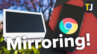 Mirror Your Android Device to a Chromebook [upl. by Llerdnod]