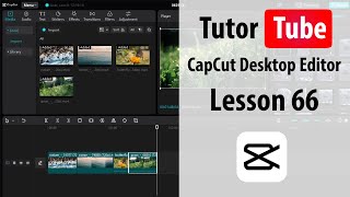 CapCut Desktop Editor  Lesson 66  Performance Settings [upl. by Aihn]