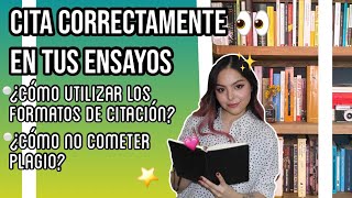 ¿CÓMO UTILIZAR CITAS EN ENSAYOS  LA SECTA DE LOS LIBROS [upl. by Anilev977]