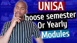 How to choose Modules at UNISA [upl. by Divadnahtanoj]