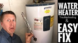 Electric Water Heater Repair In Minutes STEP by STEP [upl. by Edia905]