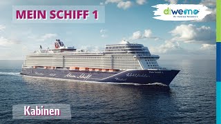 Mein Schiff 1  alle Kabinen [upl. by Iredale]