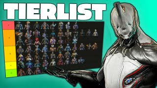 The ULTIMATE Warframe Tierlist 2025 [upl. by Chlores430]