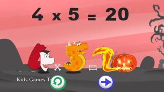 Mathemagics Multiplication  Learn MULTIPLICATION TABLES  Number Four [upl. by Ajdan]