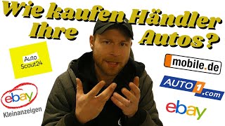 Wie Autohändler an Ihre Fahrzeuge kommen  Online Auktionen  Auto1com BCA  MB Youngtimer Parts [upl. by Emmer228]