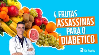 4 Frutas ASSASSINAS para os diabéticos 🍒🍎🍌🥭 [upl. by Ciryl]