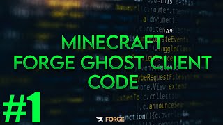 How to code a 189 Minecraft Forge Ghost Client 1  Setting Up [upl. by Niamrej391]