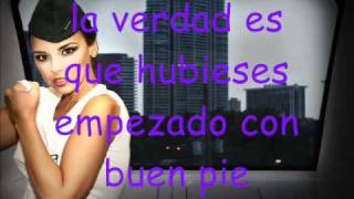 Chenoa  Cuando tú vas Lyrics CON LETRA [upl. by Grissom931]