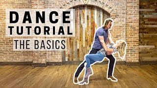 Country Swing Dancing THE BASICS Tutorial [upl. by Anitirhc]