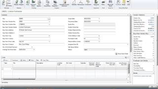 Purchase Order Processing in Microsoft Dynamics NAV 2013 [upl. by Marcelle375]