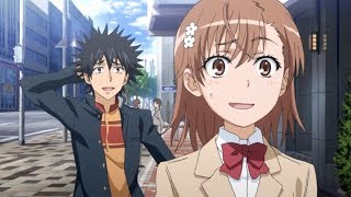 Misaka Mikoto Meets Touma For Their Date [upl. by Ailaham]