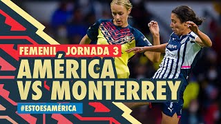 🔴 EN VIVO América Vs Monterrey  Femenil [upl. by Pasquale]