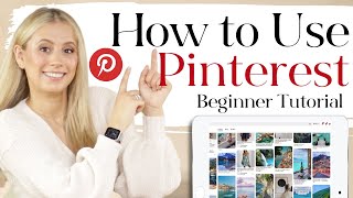 How to Use Pinterest for Blogging EXPLAINED 2022  Pinterest Beginner Tutorial [upl. by Nelra]