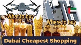 Cheapest Markets In Dubai for Shopping  Where to Shop amp Save most in Dubai  Discounted Shopping [upl. by Eenehs]