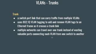 VLANs Trunks 802 1Q DTP and VTP for Beginners [upl. by Inavoy]