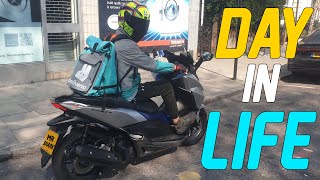 Day In The Life Of A DeliverooUberEats Driver  London [upl. by Victor]