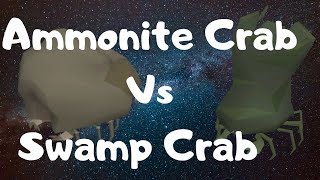 Swamp Crabs VS Ammonite Crabs  Who Wins [upl. by Rusticus]