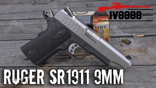 Ruger SR1911 Lightweight Commander 9mm [upl. by Ahsaela]