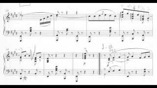 Puccini  Piccolo Valzer with sheet music [upl. by Nairod]