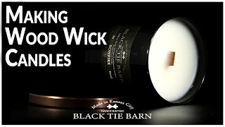 Wood Wick Candle Tutorial For Beginners  Making Wooden Wick Candles At Home  Candle Making Tips [upl. by Burton551]