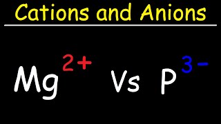 Cations and Anions Explained [upl. by Volney]