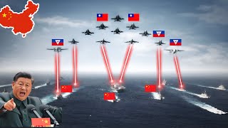 Sea War Begins Philippines and Taiwan Destroy Chinese Aircraft Carrier on Border  Arma 3 Milsim [upl. by Rysler525]