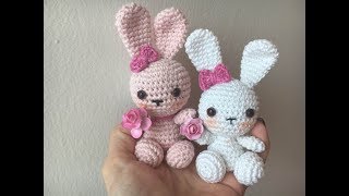 Teje conejo amigurumis by Petus English subtitles [upl. by Gora]