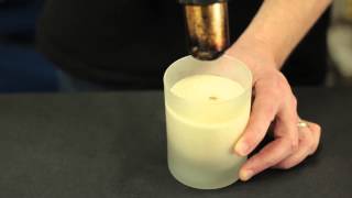 How to Fix a Lost Wick in a Candle  Basic Candle Making [upl. by Nylarak]