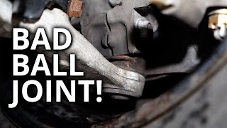 Wheel Clunking Over Bumps How to Diagnose Front End and Ball Joints [upl. by Ollehcram]