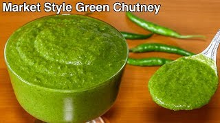 Green Chutney Recipe  Easy Mint Coriander Chutney at Home  Kanaks Kitchen [upl. by Isabel191]