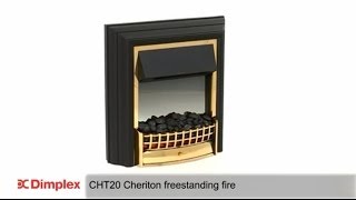 Dimplex Cheriton Optiflame® Freestanding Electric Fire [upl. by Nnairahs]