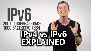 Internet Protocol  IPv4 vs IPv6 as Fast As Possible [upl. by Hovey]