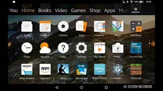 How to change your background with an Amazon fire hd 8 [upl. by Sulokcin]