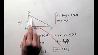 Aire de triangle et theoreme de PYTHAGORE [upl. by Oirifrop]