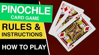 How to Play Pinochle Card Game [upl. by Tod263]