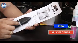 IKEA MILK FROTHER Review amp Battery Installation [upl. by Catriona]