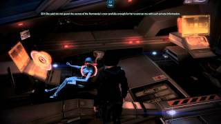 Mass Effect 3 EDI reveals Liaras secret [upl. by Yahiya757]