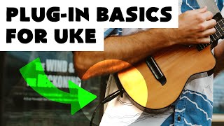 How to Plug your Ukulele Into an Amp  Uke Tutorial [upl. by Baler145]