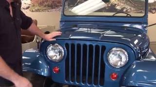 Willys Jeep CJ5 Identification  Kaiser Willys OmixADA Tour [upl. by Erhart]