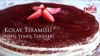 Kolay Tiramisu  Nefis Yemek Tarifleri [upl. by Eirellav]