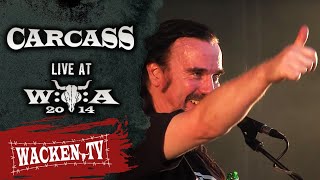 Carcass  3 Songs  Live at Wacken Open Air 2014 [upl. by Adrahs416]