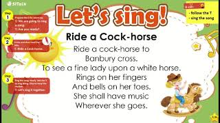 Ride A Cocked Horse to Banbury Cross song with Lyrics [upl. by Sokram]