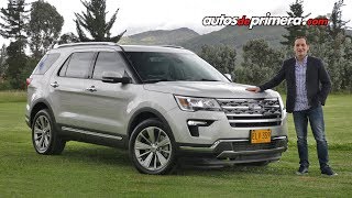 Ford Explorer Limited AWD 2019  Ahora con motor turbo EcoBoost  Reseña [upl. by Silberman487]