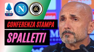 Conferenza stampa Spalletti 🎙  Napoli Spezia  VIDEO INTEGRALE [upl. by Osrock]