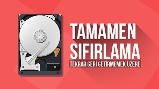 Harddiski Tamamen Sıfırlama  Low Level Format [upl. by Gellman381]