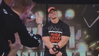 WWE Network John Cena makes a surprise return at Royal Rumble 2008 [upl. by Windham176]