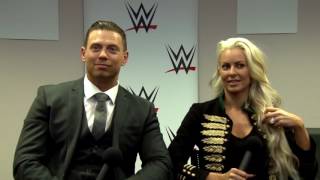 Interview With Maryse amp The Miz WWE France [upl. by Alair]