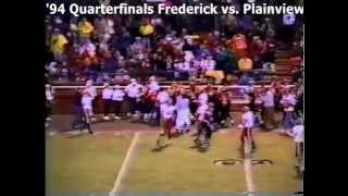 1994 Class 3A Quarter Finals Frederick vs Plainview [upl. by Alegnave]