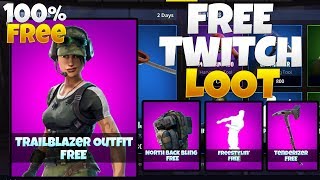 How to get NEW FREE SKINS in FORTNITE Fortnite Exclusive Twitch Prime Pack 2 l 100 FREE [upl. by Nerol]