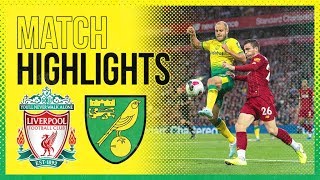 HIGHLIGHTS  Liverpool 41 Norwich City [upl. by Arielle]